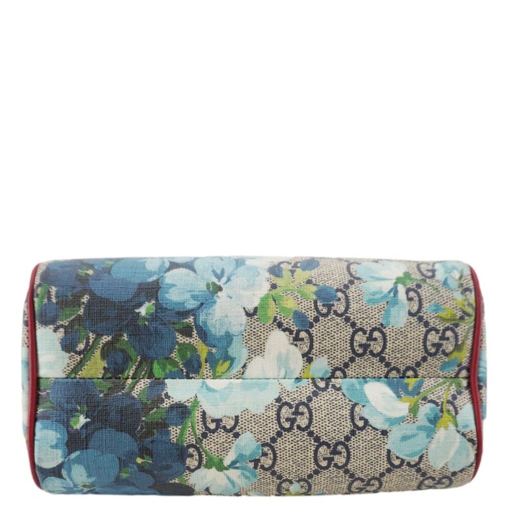 Gucci  Mini Blooms GG Supreme Canvas Top Handle Crossbody Bag Multicolor 546312 - Picture 10 of 16
